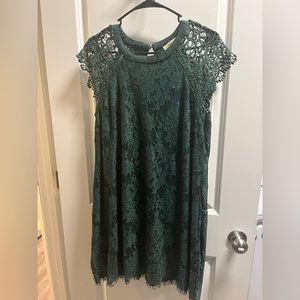 Lace mini dress